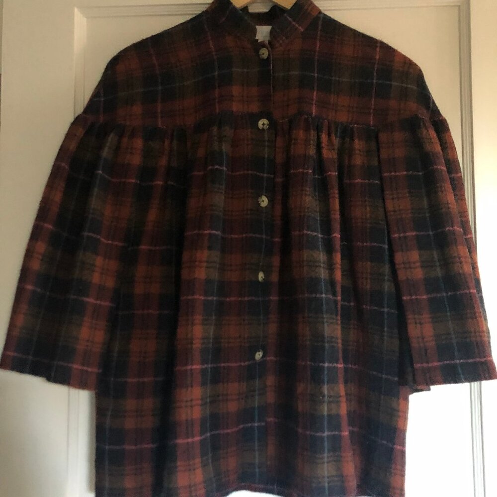 Christine Alcalay for Anthropologie Tess Wool Capelet